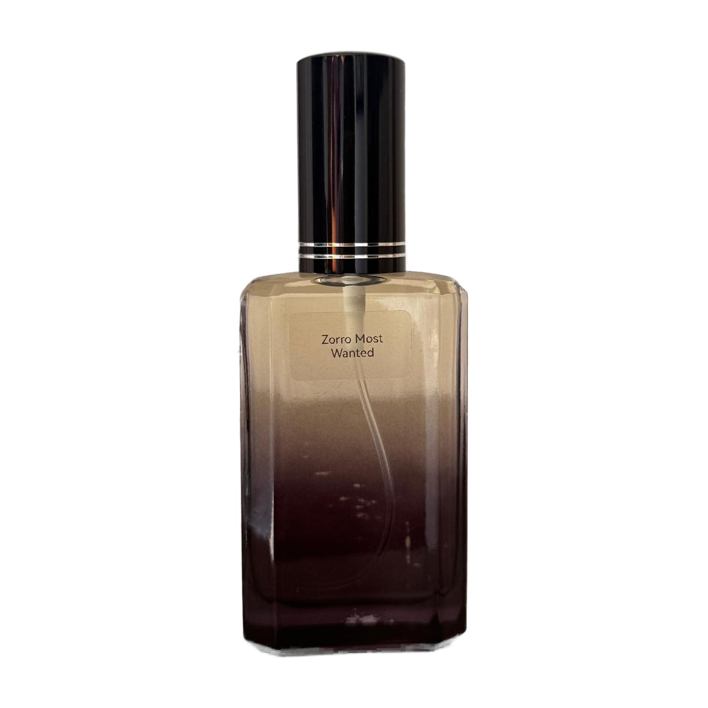 Zorro Most Wanted luxury perfume bottle